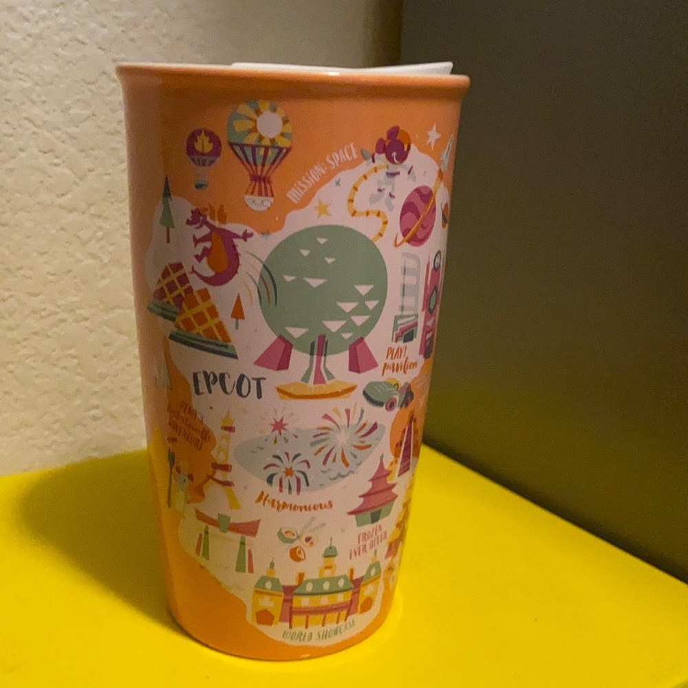 Limited edition Epcot 50th Starbucks coffee mug
